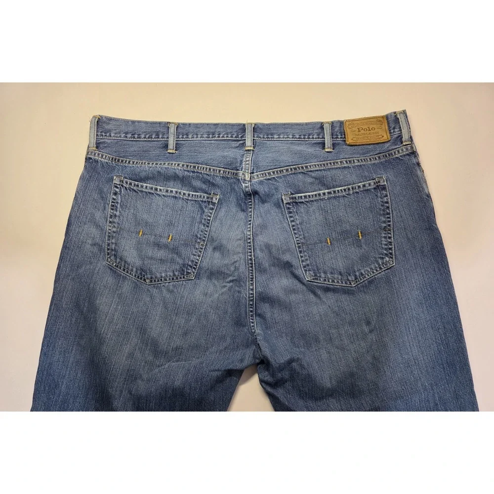 Polo Ralph Lauren Mens Size 46B x32Hampton‎ Straight Denim Jeans